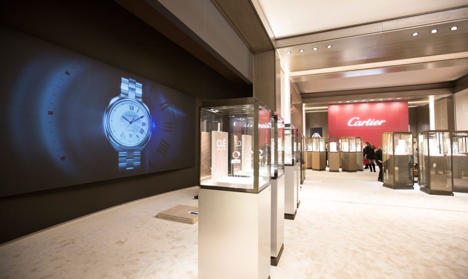 Cartier Clé global launch